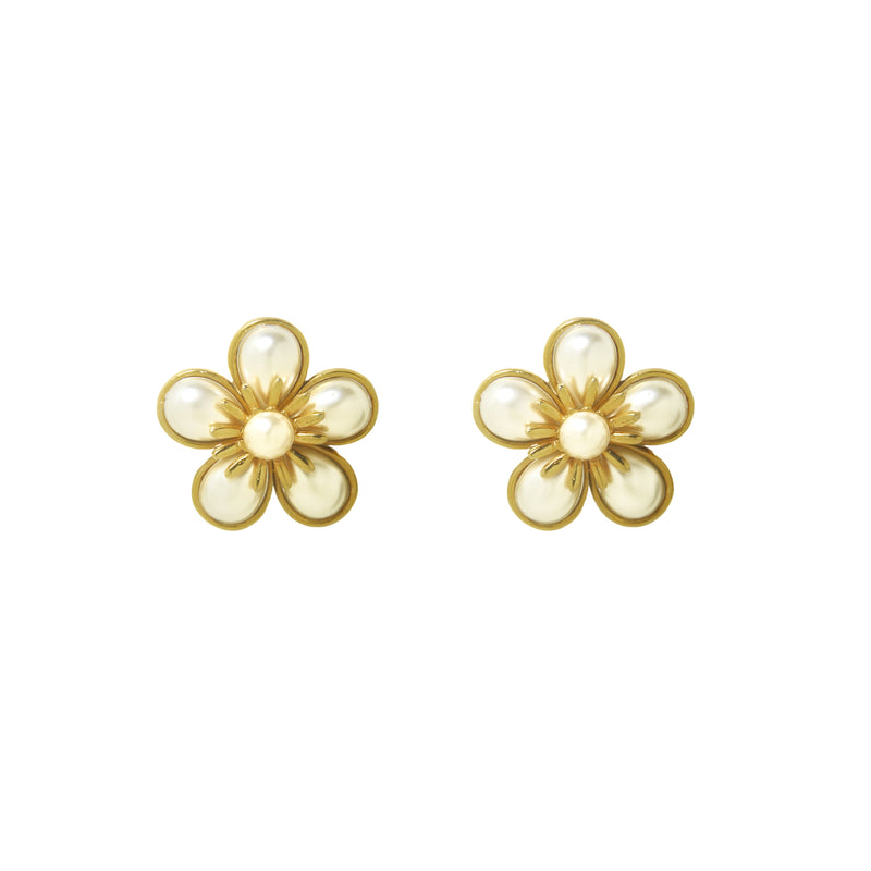 Brinco Flor Pérola