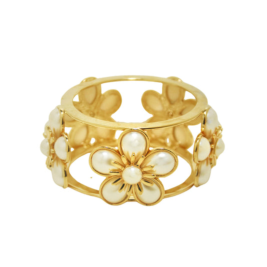 Pulseira Flor Pérola