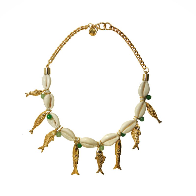 Colar Búzios Peixes