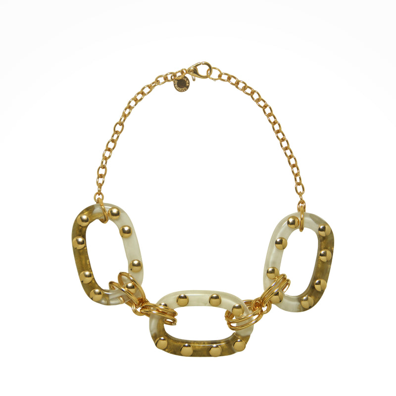 Colar Curto Resina Malibu