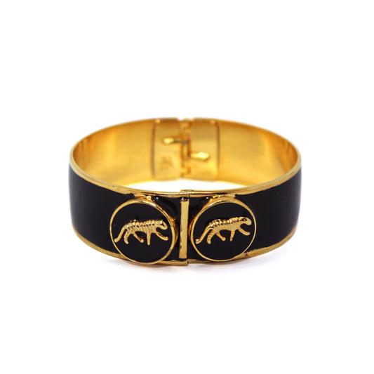 Pulseira Mola Fina Tigre
