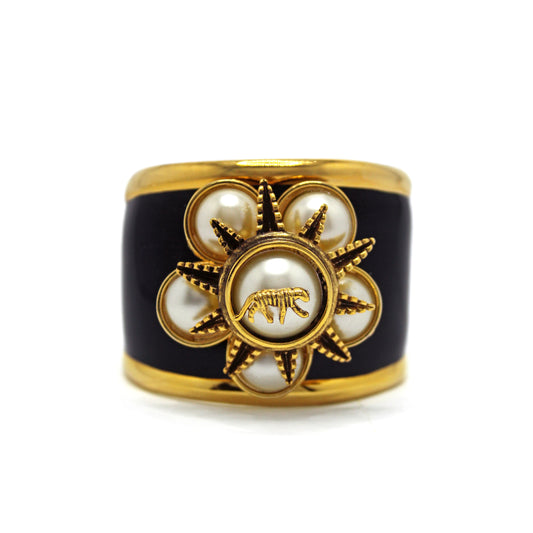 Pulseira Tigre Pérolas