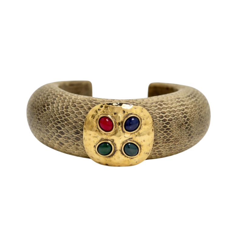 Pulseira Cobra Peça Martelada