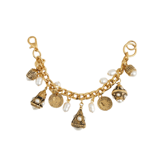 Pulseira Vintage Pérola