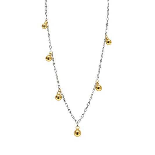 Colar Fio Longo Poá Metal