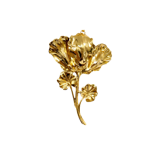 Broche Botanic Gold