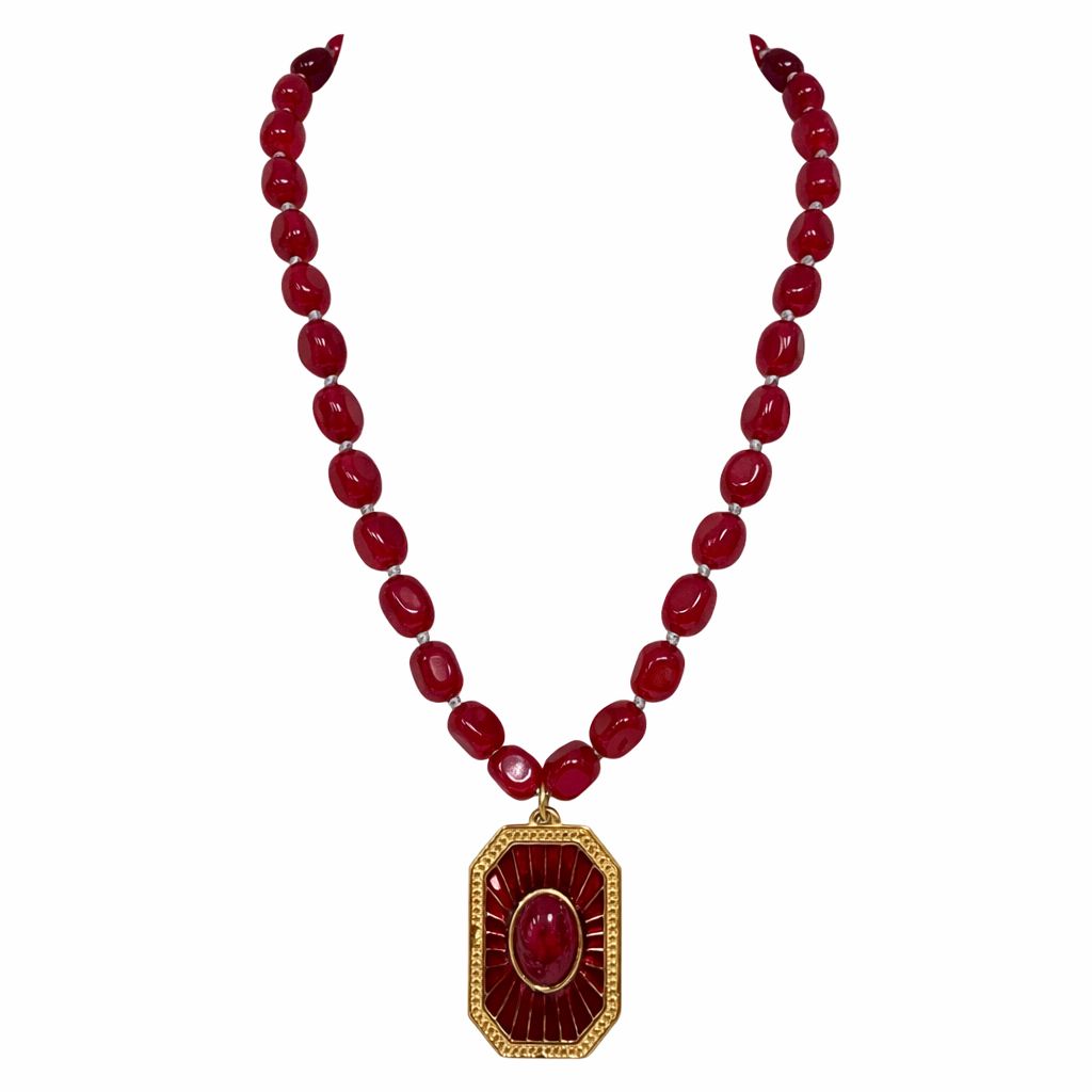 Colar Jade Rolada 1 Pingente