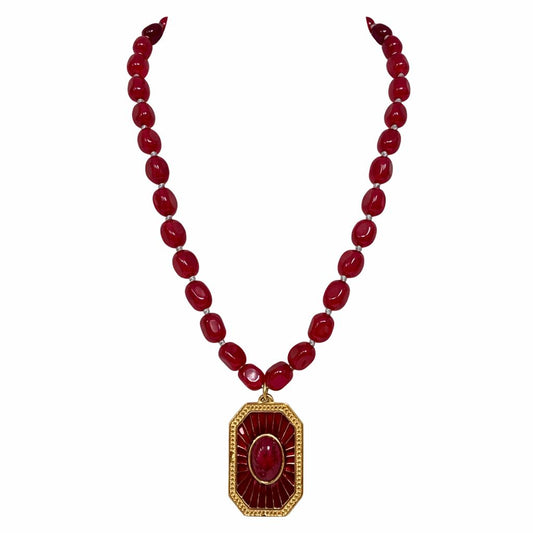 Colar Jade Rolada 1 Pingente