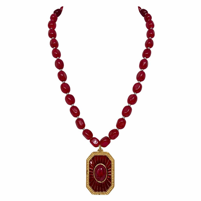 Colar Jade Rolada 1 Pingente