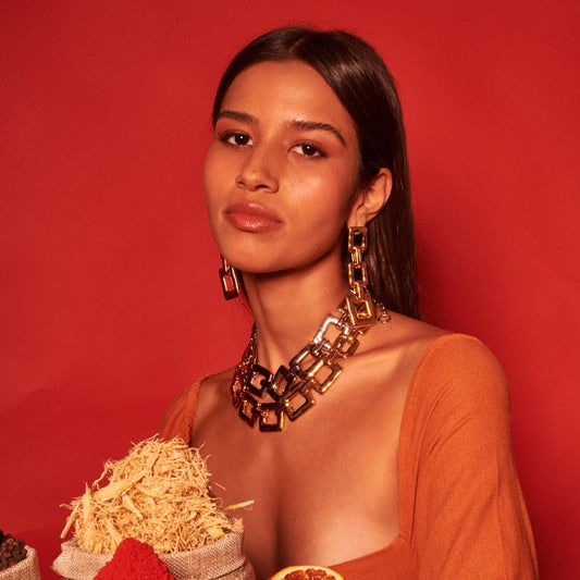 Colar Souks Quadrados