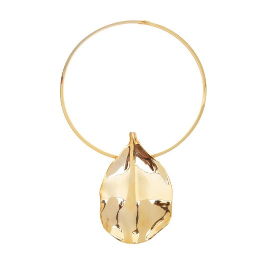 Colar Aro Folha La Mamounia