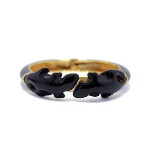 Pulseira Fina Crocodilo