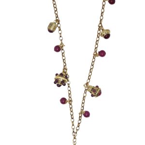 Colar Longo Berloques Vintage