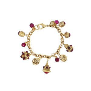 Pulseira Berloques Vintage